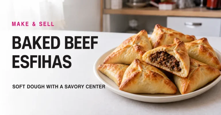Baked Beef Esfihas