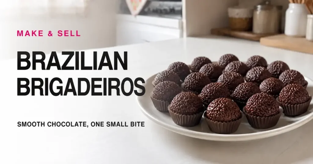Brazilian Chocolate Brigadeiros