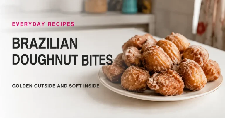Brazilian Cinnamon-Sugar Doughnut Bites