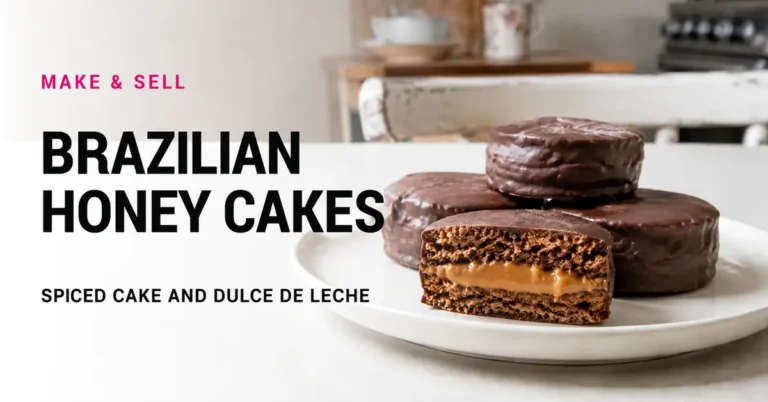 Brazilian Honey Cakes with Dulce de Leche