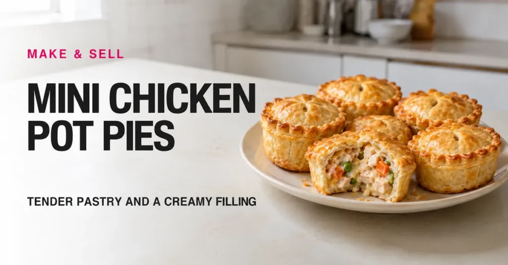 Brazilian Mini Chicken Pot Pies