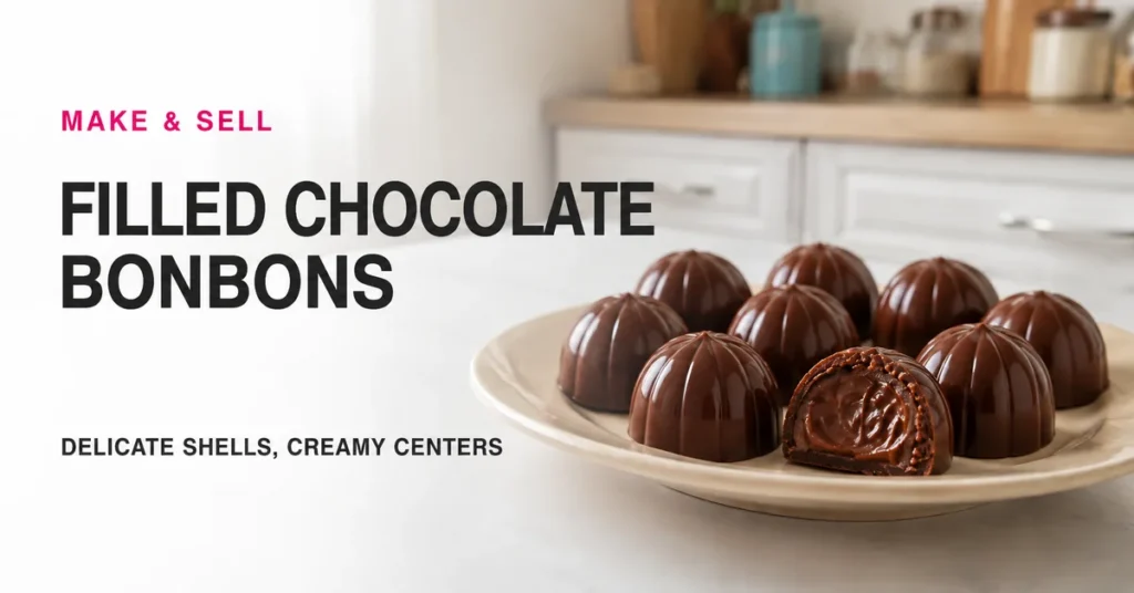 Brigadeiro-Filled Chocolate Bonbons