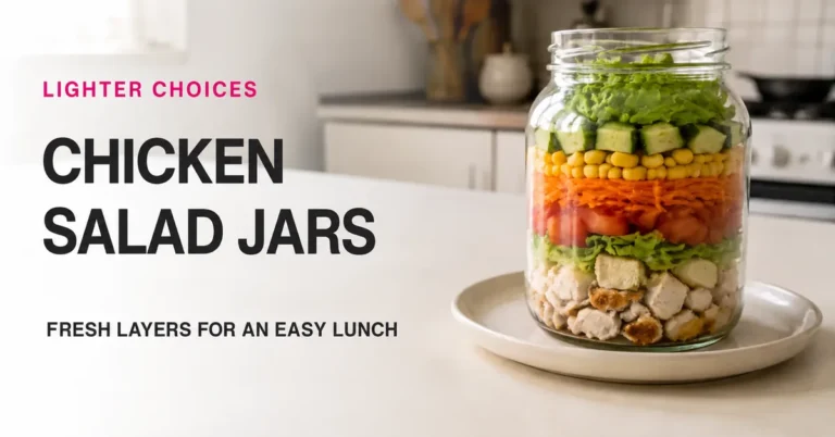 Chicken Salad Meal-Prep Jars