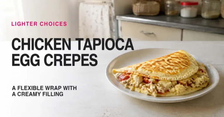 Chicken-Filled Brazilian Tapioca Egg Crepes