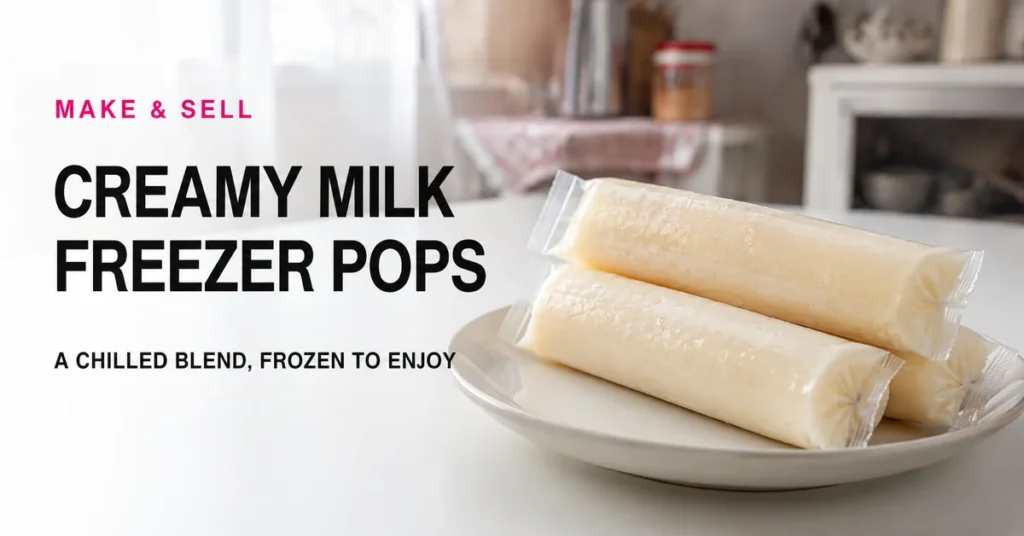 Creamy Brazilian Milk Freezer Pops