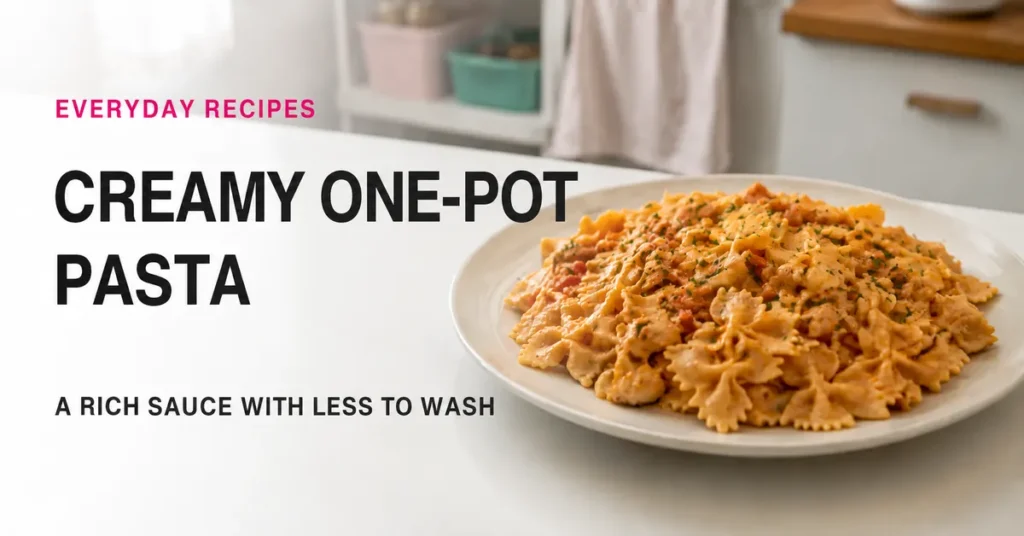 Creamy One-Pot Pasta