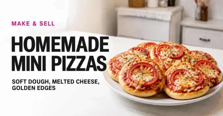 Homemade Mini Cheese Pizzas