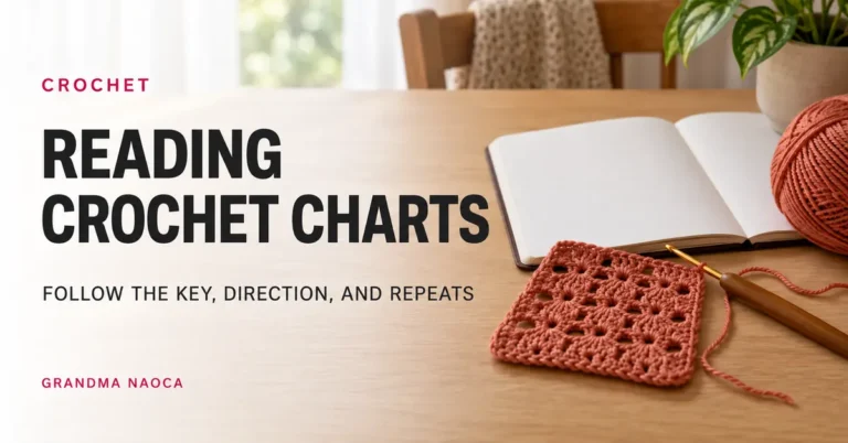 How to Read a Crochet Chart Without Losing Your Place