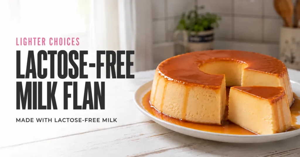 Lactose-Free Milk Flan