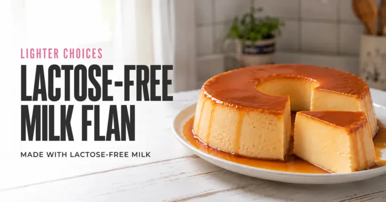 Lactose-Free Milk Flan