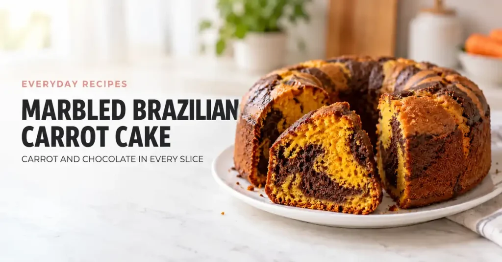 Marbled Brazilian Carrot Cake
