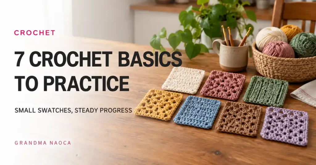 7 Crochet Basics to Practice Before Your First Project