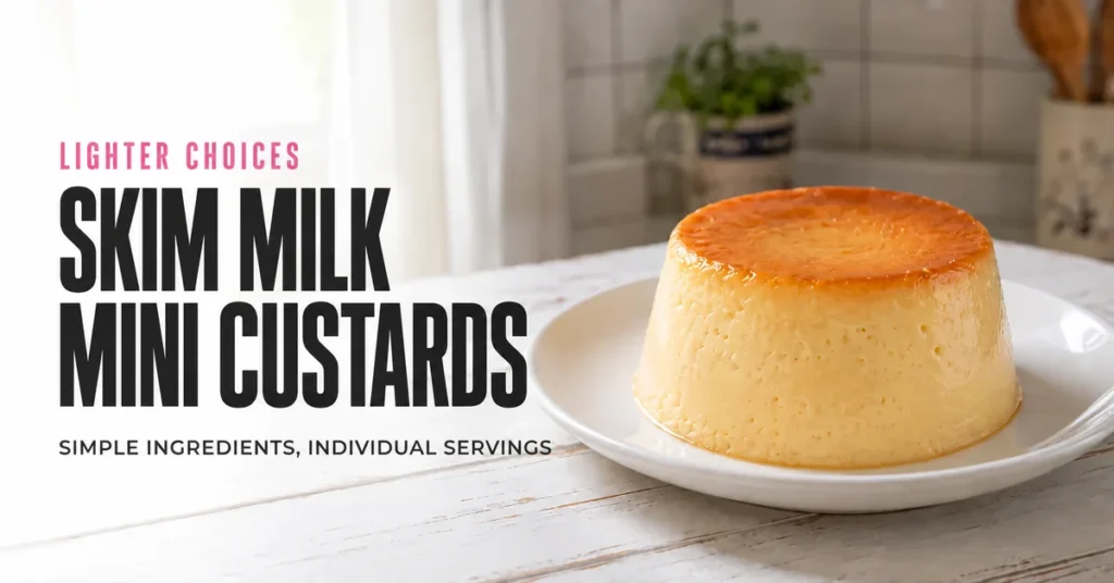 Skim Milk Mini Custards