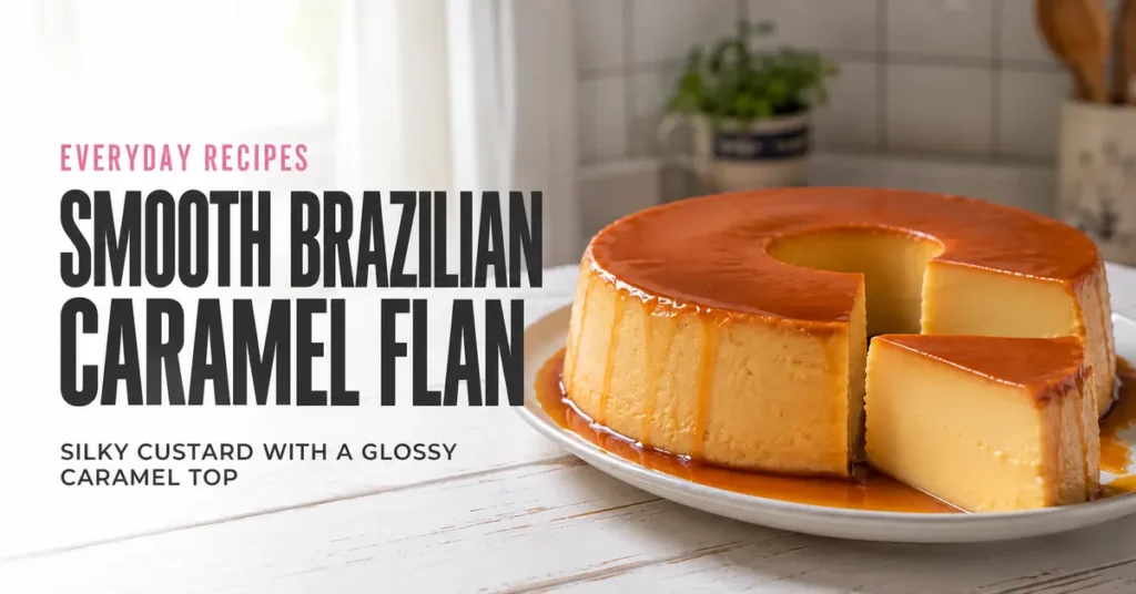 Smooth Brazilian Caramel Flan