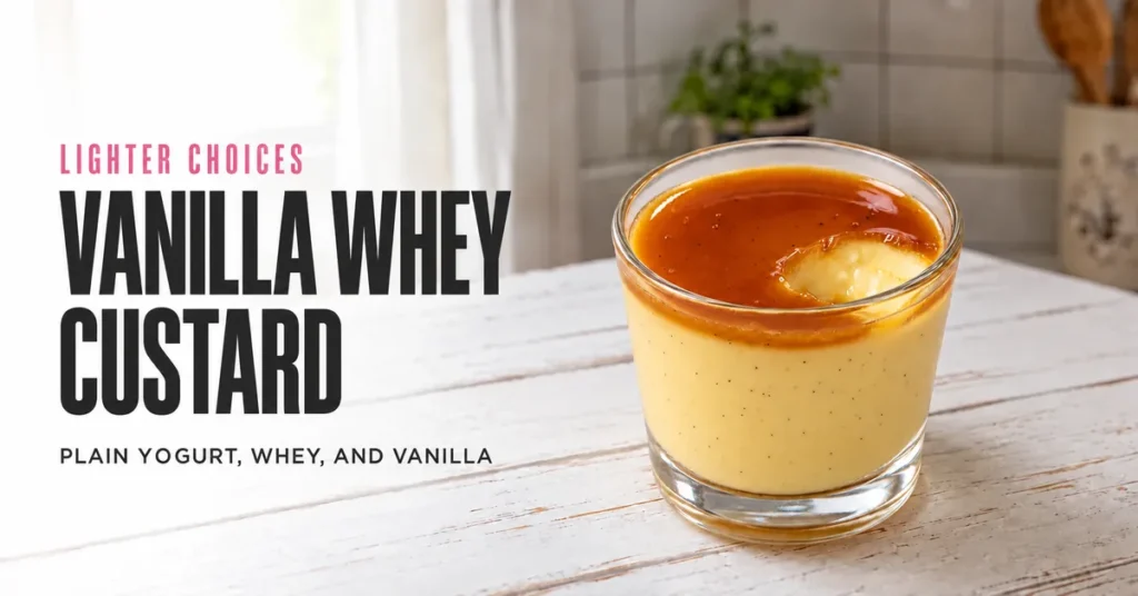Vanilla Whey and Yogurt Custards
