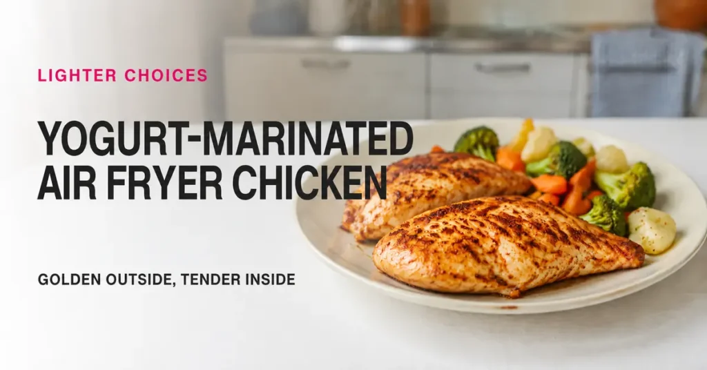 Yogurt-Marinated Air Fryer Chicken