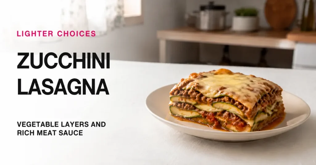 Zucchini Lasagna with Ground Beef